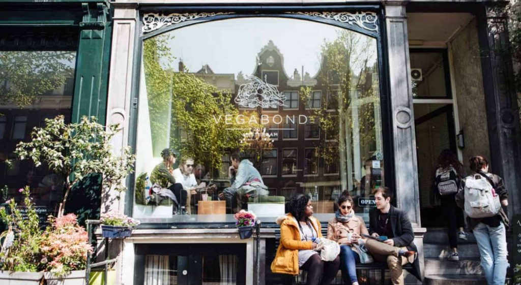 Vegabond, καφέ Άμστερνταμ