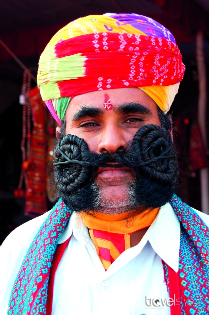 Big Moustache Man From Pushkar