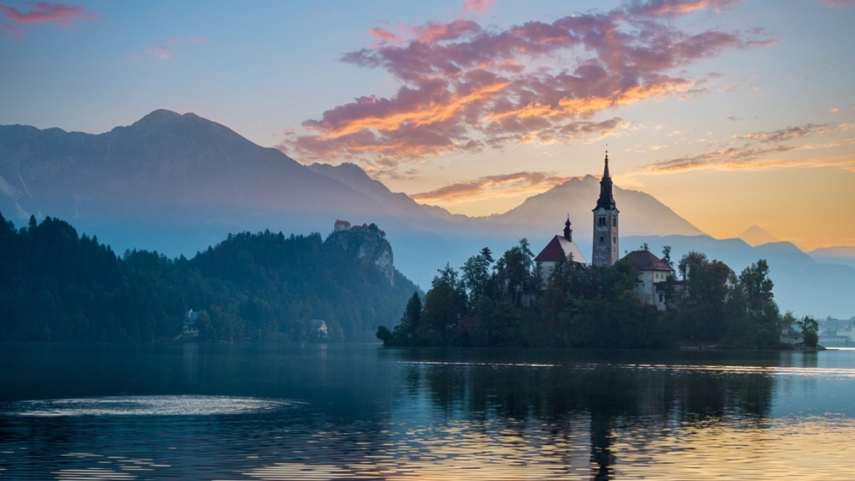 Λίμνη Bled Σλοβενία