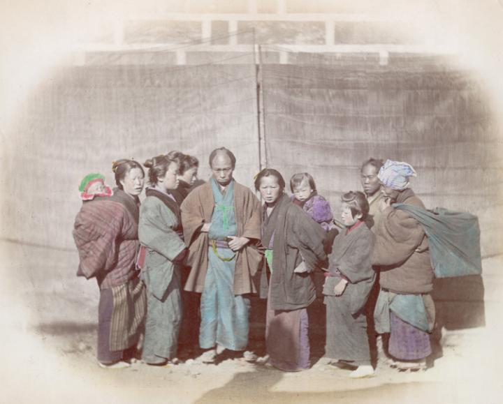 group of Japanese
