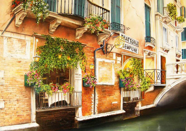 Trattoria Sempione: Το πιο ειδυλλιακό εστιατόριο της Βενετίας!