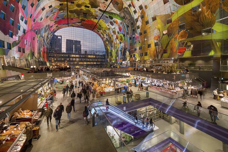 Markthal Markthal - αγορά Ρότερνταμ