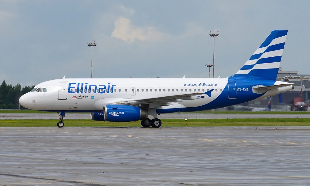 ellinair αεροπλάνο