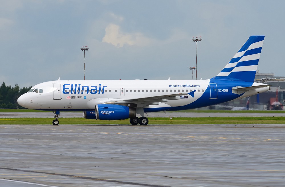 ellinair αεροπλάνο