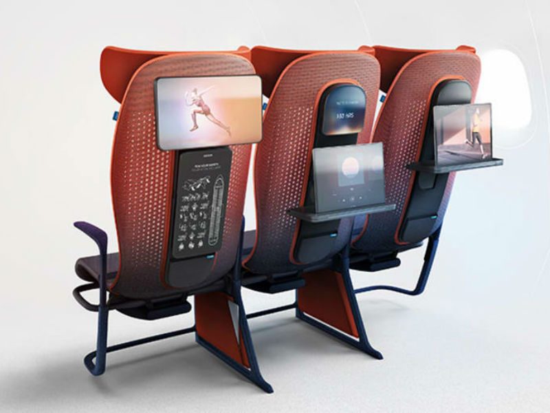 Τι θα λέγατε για νέα πρωτοποριακά αεροπορικά καθίσματα;