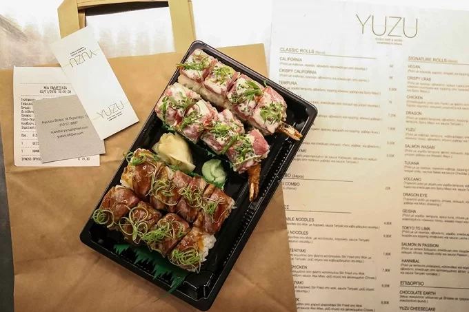 Yuzu sushi bar Περιστέρι 