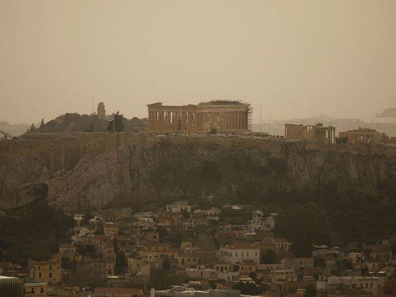 Καιρός με αφρικάνικη σκόνη