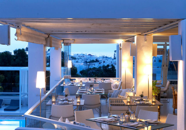 Thioni Restaurant, Semeli Hotel, Μύκονος