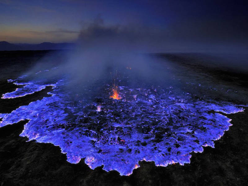 Kawah Ijen - Το ηφαίστειο με τη μπλε λάβα