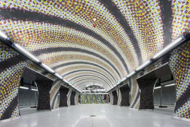 Tilework In Szent Gellért Square, Βουδαπέστη, Ουγγαρία