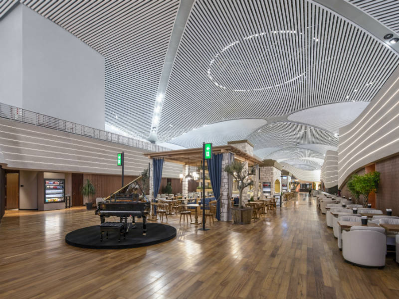 Turkish Airlines νέο Lounge - Istanbul Airport