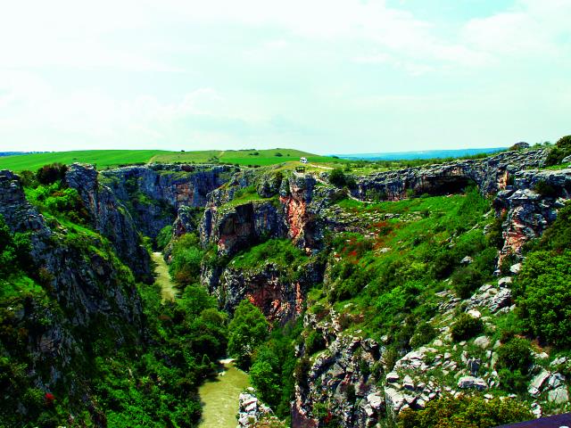 Φαράγγι του ποταμού Αγγίτη, Σέρρες