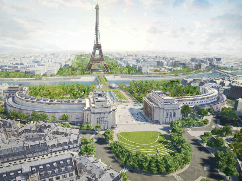 Παρίσι: Ένα εντυπωσιακό νέο πάρκο για τον Πύργο του Άιφελ!