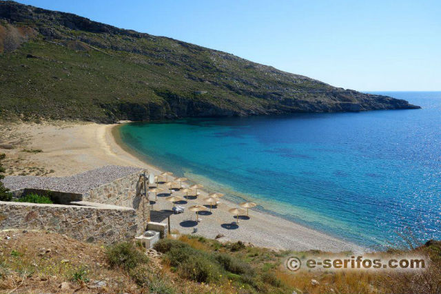 Παραλία Βαγιά, Σέριφος