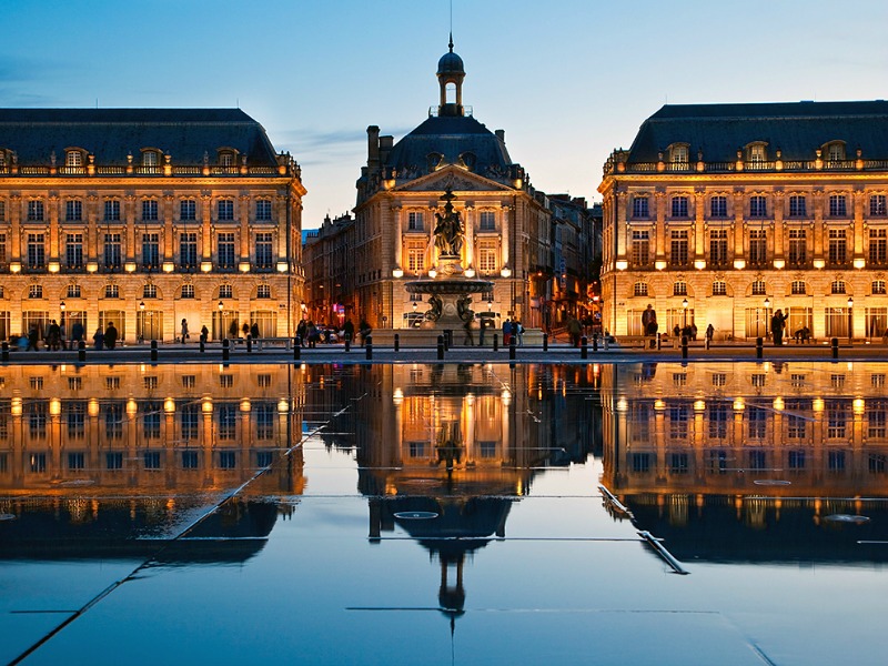 Place de la Bourse Μπορντώ Μπορντώ, ευρωπαϊκές πόλεις