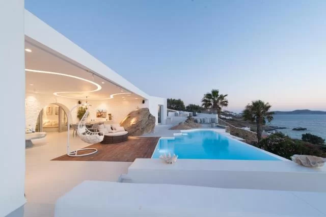 Seawest Villa Mykonos πισίνα