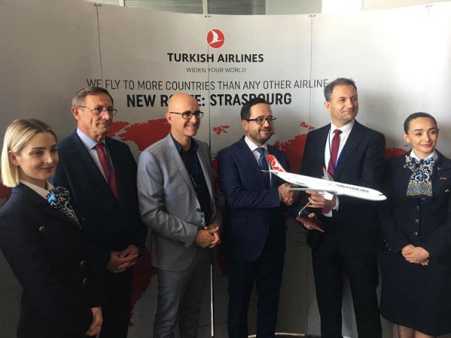 Turkish Airlines: Νέα σύνδεση για Στρασβούργο