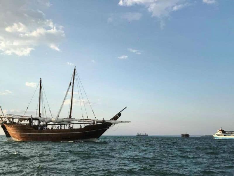 Τραβάει τα βλέμματα το μοναδικό ιστιοπλοϊκό σκάφος από το Κατάρ έδεσε στη Θεσσαλονίκη
