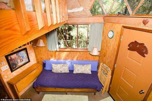 Mushroom Dome Cabin, Airbnb