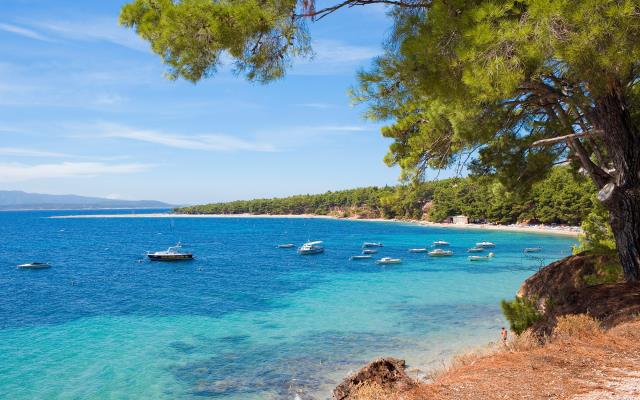 Παραλία Zlatni Rat Κροατία