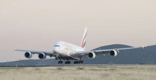 Emirates airplane