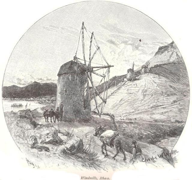 Razos Windmill, Ιθάκη
