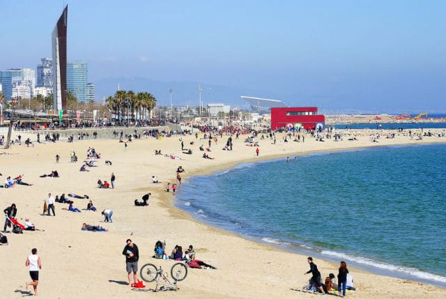 Bogatell - παραλία Βαρκελώνη