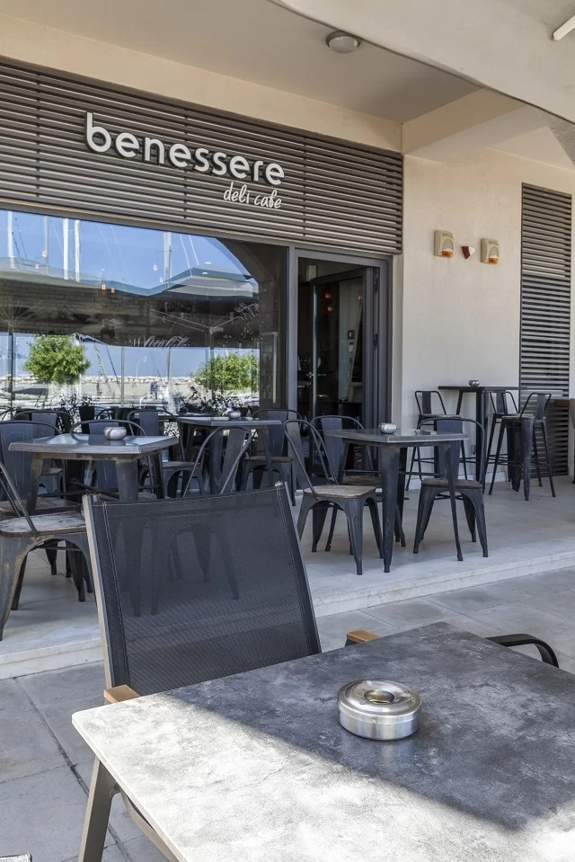 all day deli cafe Benessere στη Ρόδο