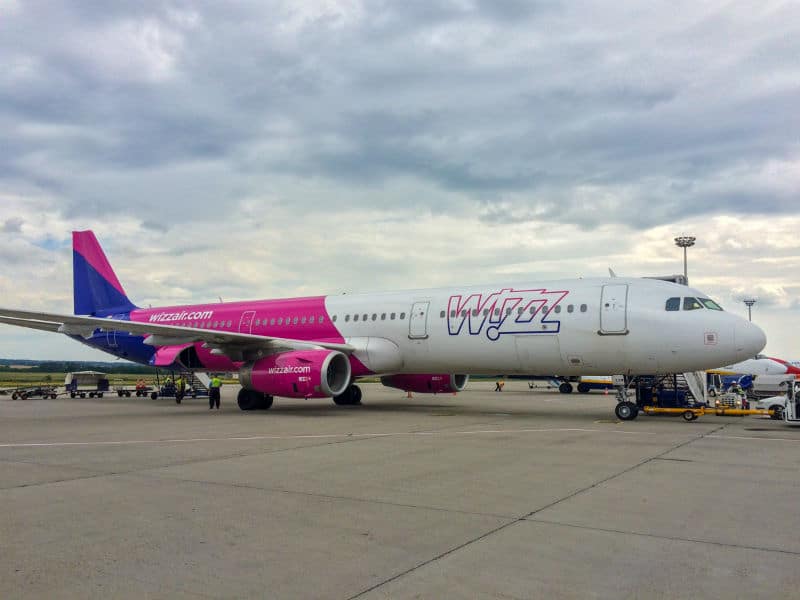 WizzAir αεροσκάφος