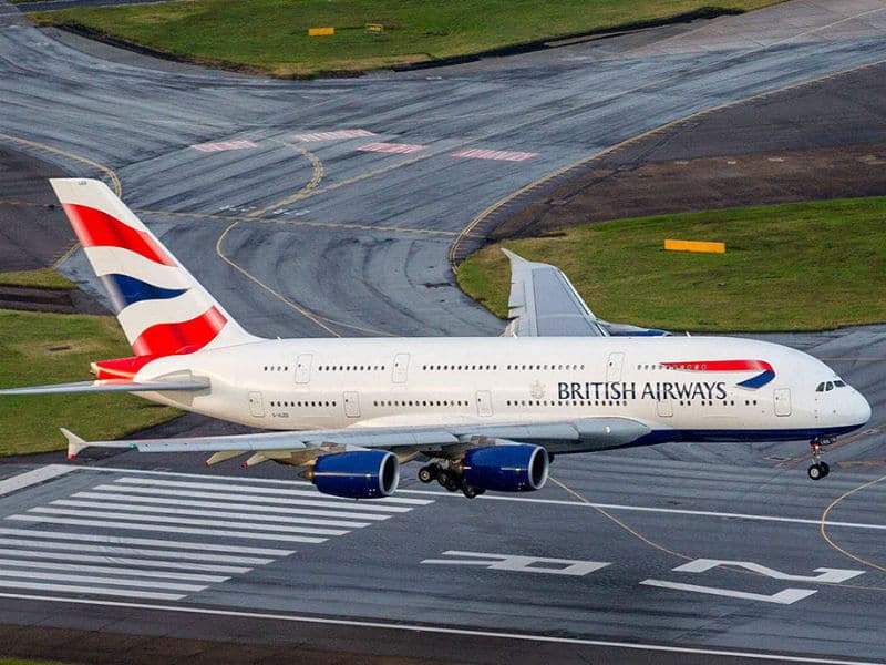 British Airways αεροπλάνο