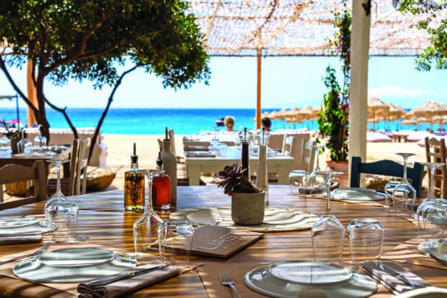 Liasti beach bar-restaurant, Μύκονος