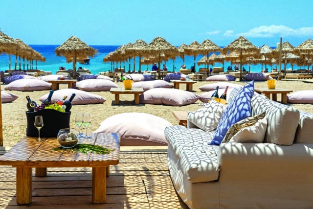 Liasti beach bar-restaurant, Μύκονος