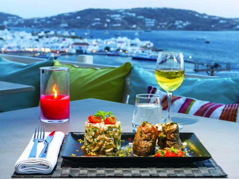 Oniro restaurant bar Μύκονος