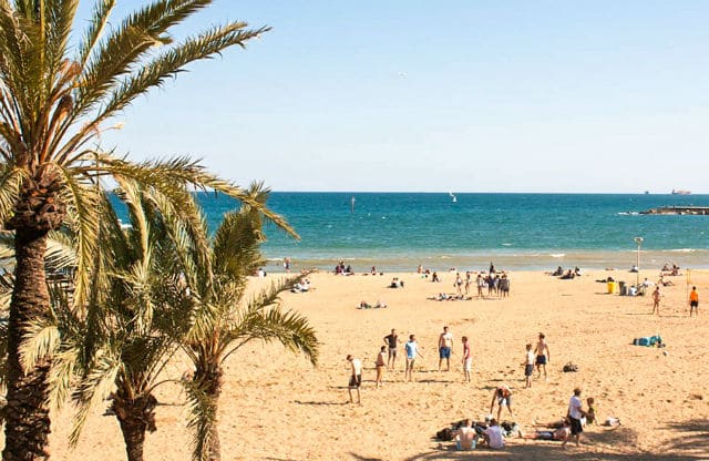 Playa Somorrostro - παραλία Βαρκελώνη
