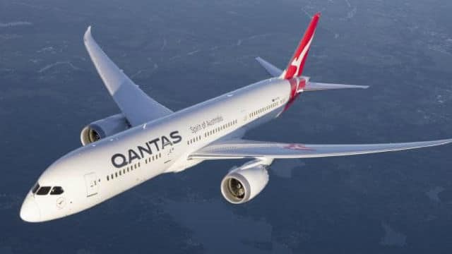 Qantas αεροπλάνο