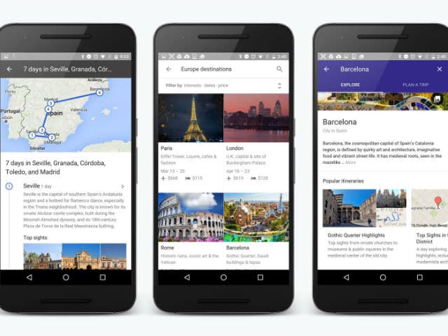 google destinations app