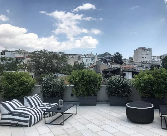 Heart of Athens roof garden