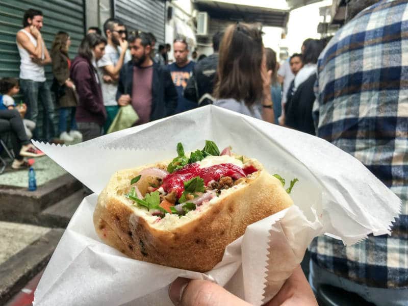Street food Τελ Αβίβ