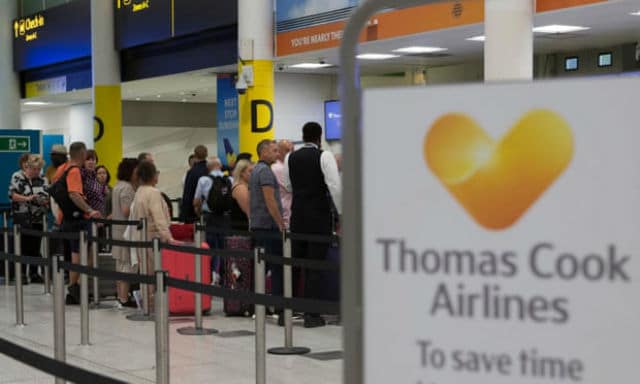 Πτώχευσε η Thomas Cook 