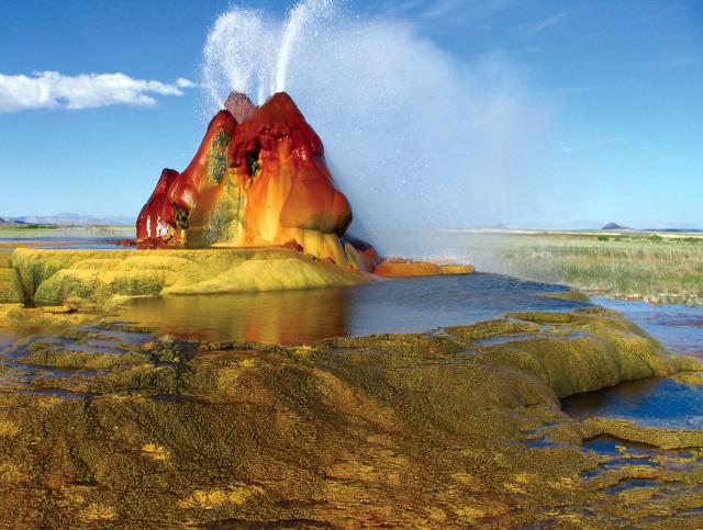 Fly geyser Νεβάδα