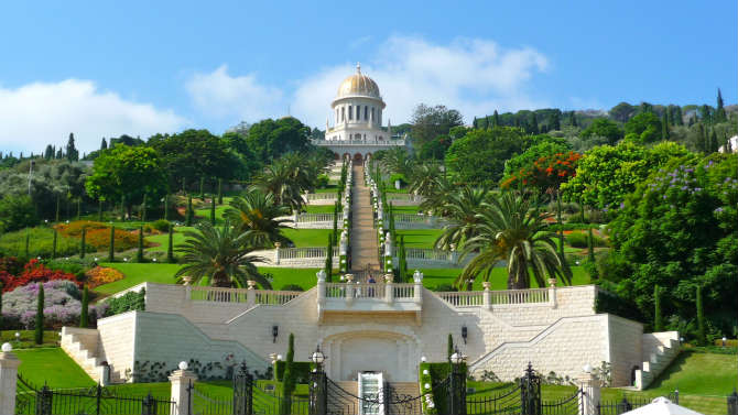 Κήποι Bahai, Haifa, Ισραήλ