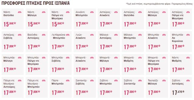 Προσφορά Volotea 17€ Ισπανία (24/10/2019)