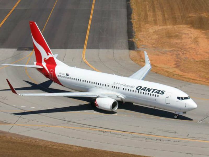 Qantas boeing 