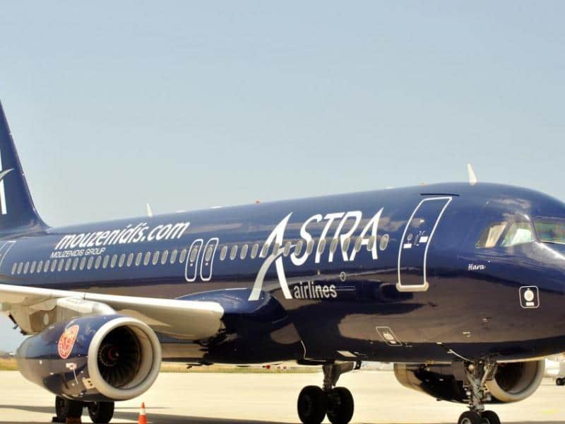 Astra Airlines ακύρωση πτήσεων
