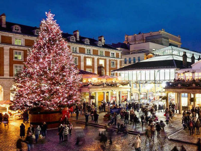 Covent Garden, Λονδίνο Χριστούγεννα 