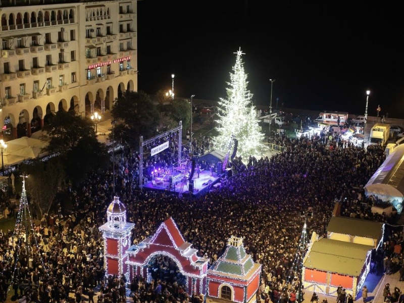 Θεσσαλονίκη Χριστουγεννιάτικο χωριό