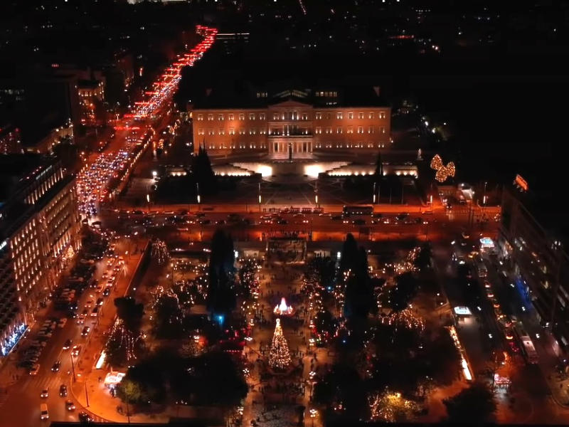 Χριστουγεννιάτικη Αθήνα