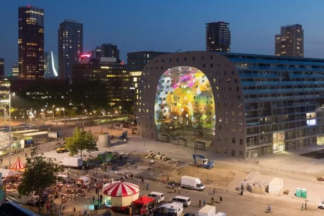 Markthal αγορά, Ρότερνταμ 