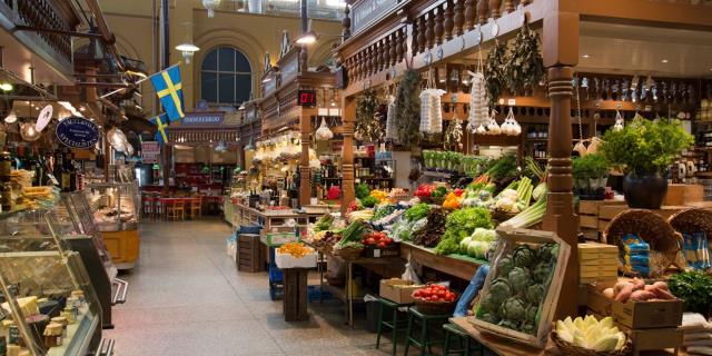 Östermalms Saluhall, αγορά Στοκχόλμη 