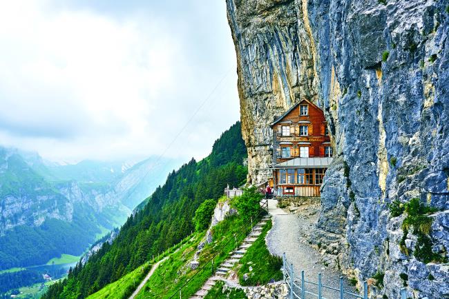 εστιατόριο Berggasthaus Aescher-Wildkirchli 